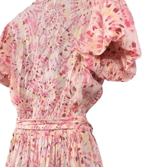 MISA Los Angeles Eloise Mini Dress Puff Sleeve - Picture 8 of 13